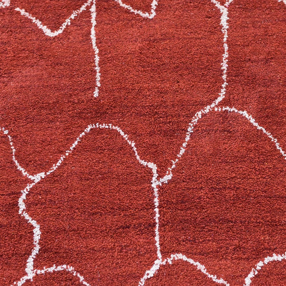 Zorah Hand Knotted Silk & Wool Rug