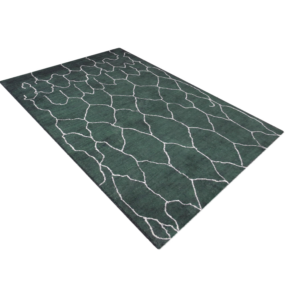 Zorah Hand Knotted Silk & Wool Rug