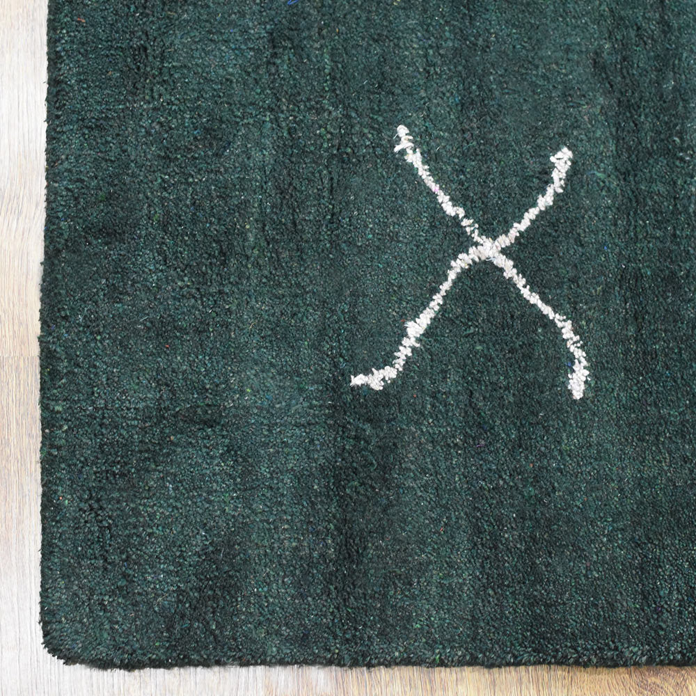 Ava Hand Knotted Silk & Wool Area Rug