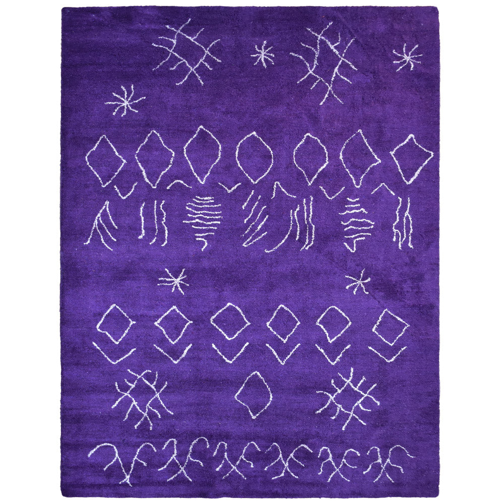 Yolt Hand Knotted Silk & Wool Rug