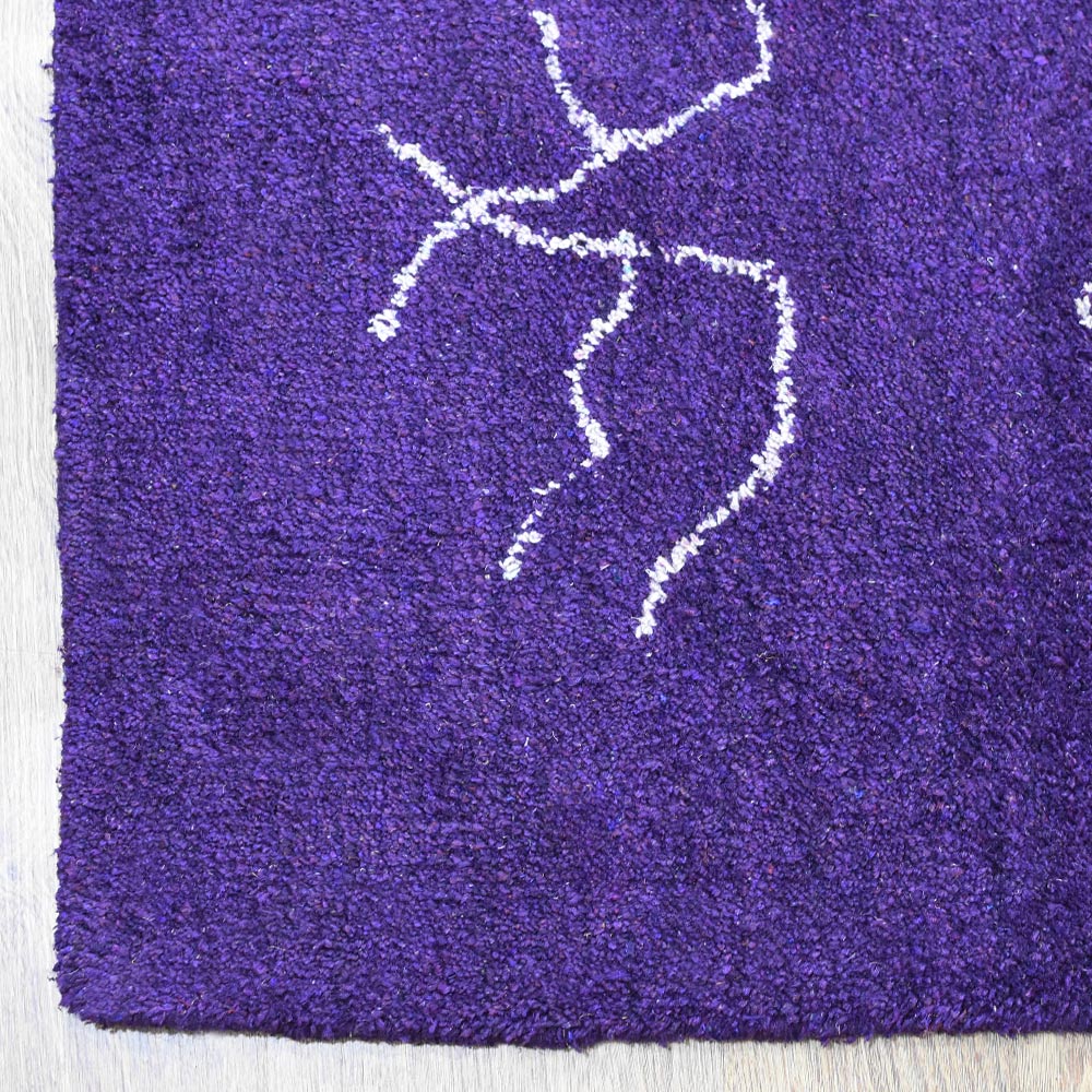 Yolt Hand Knotted Silk & Wool Rug