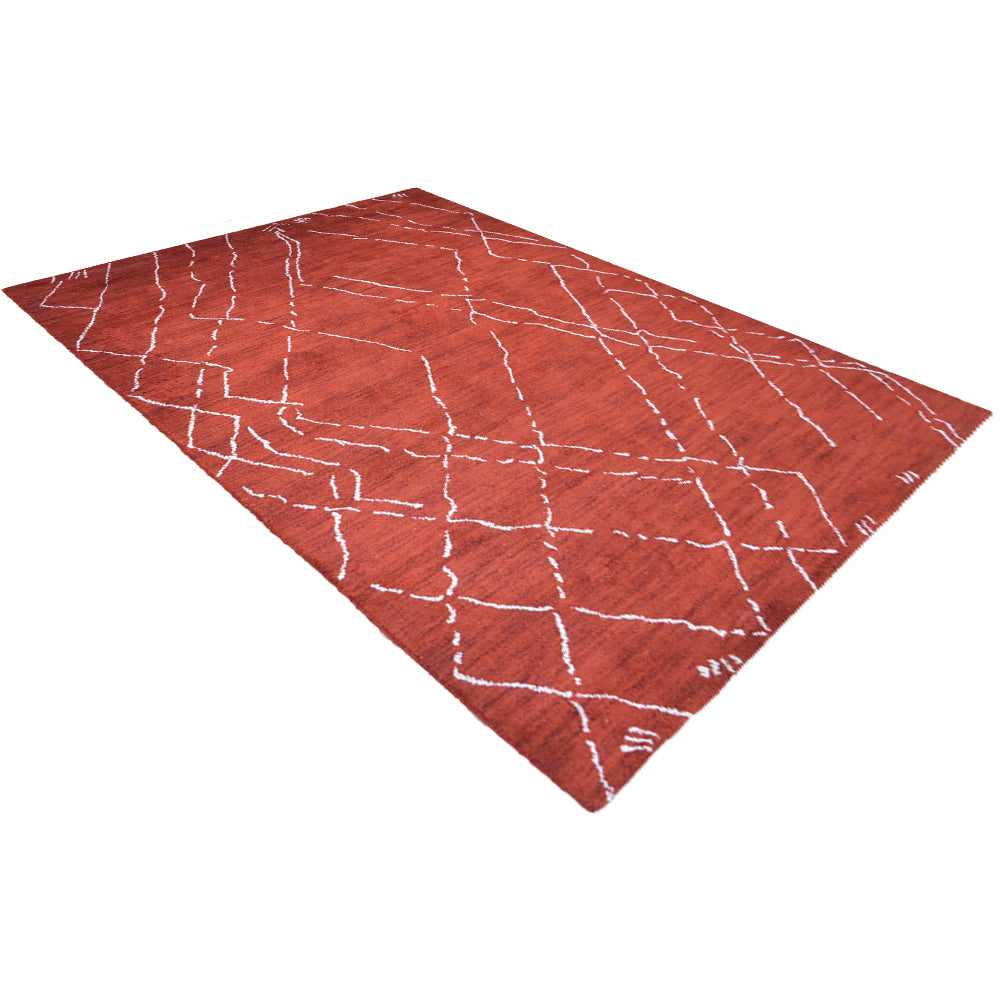 Wynter Hand Knotted Silk & Wool Area Rug
