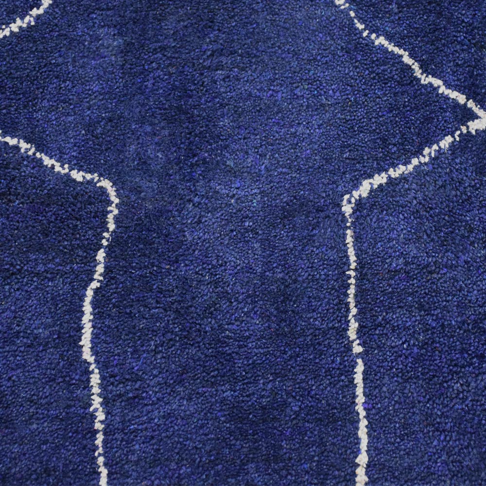 Thal Hand Knotted Silk & Wool Area Rug