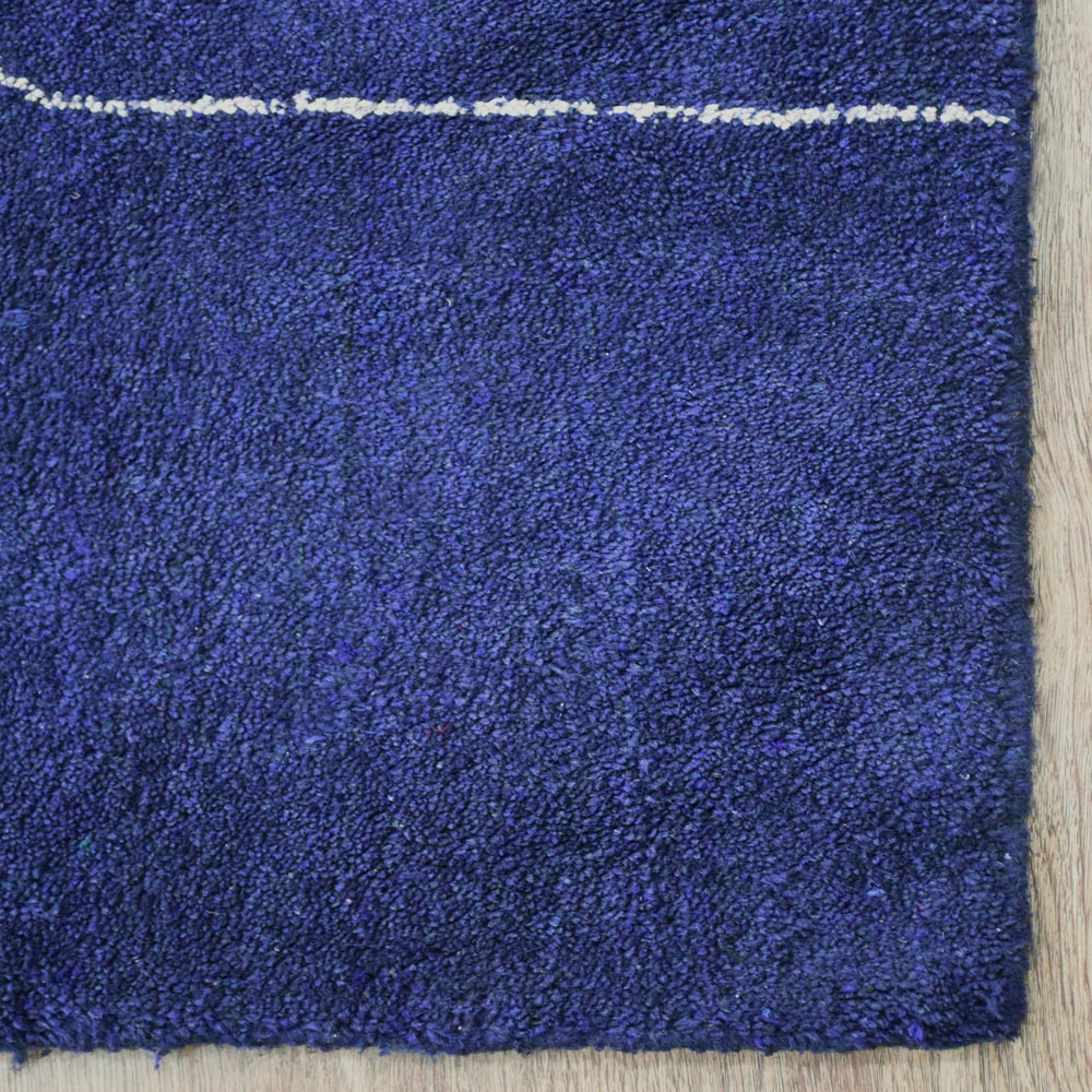 Thal Hand Knotted Silk & Wool Area Rug