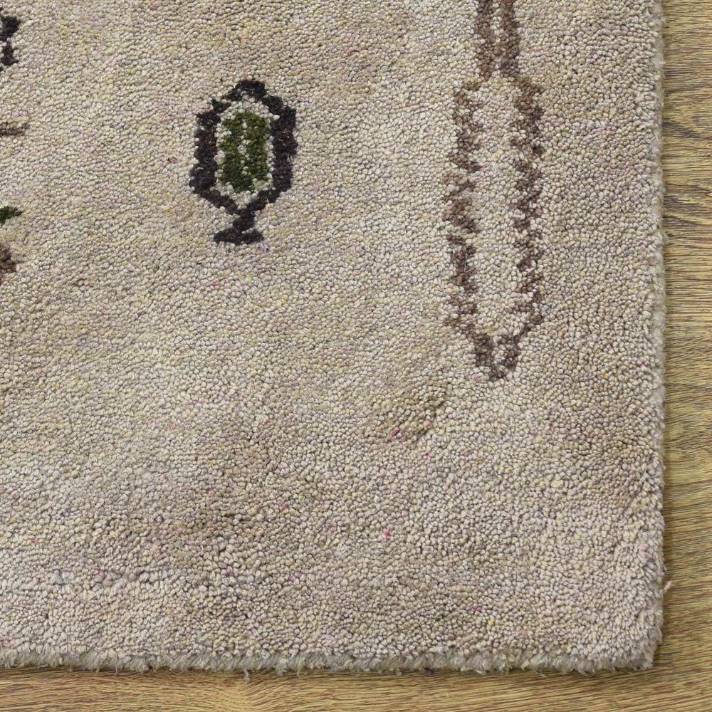 Nola Hand Knotted Silk & Wool Rug