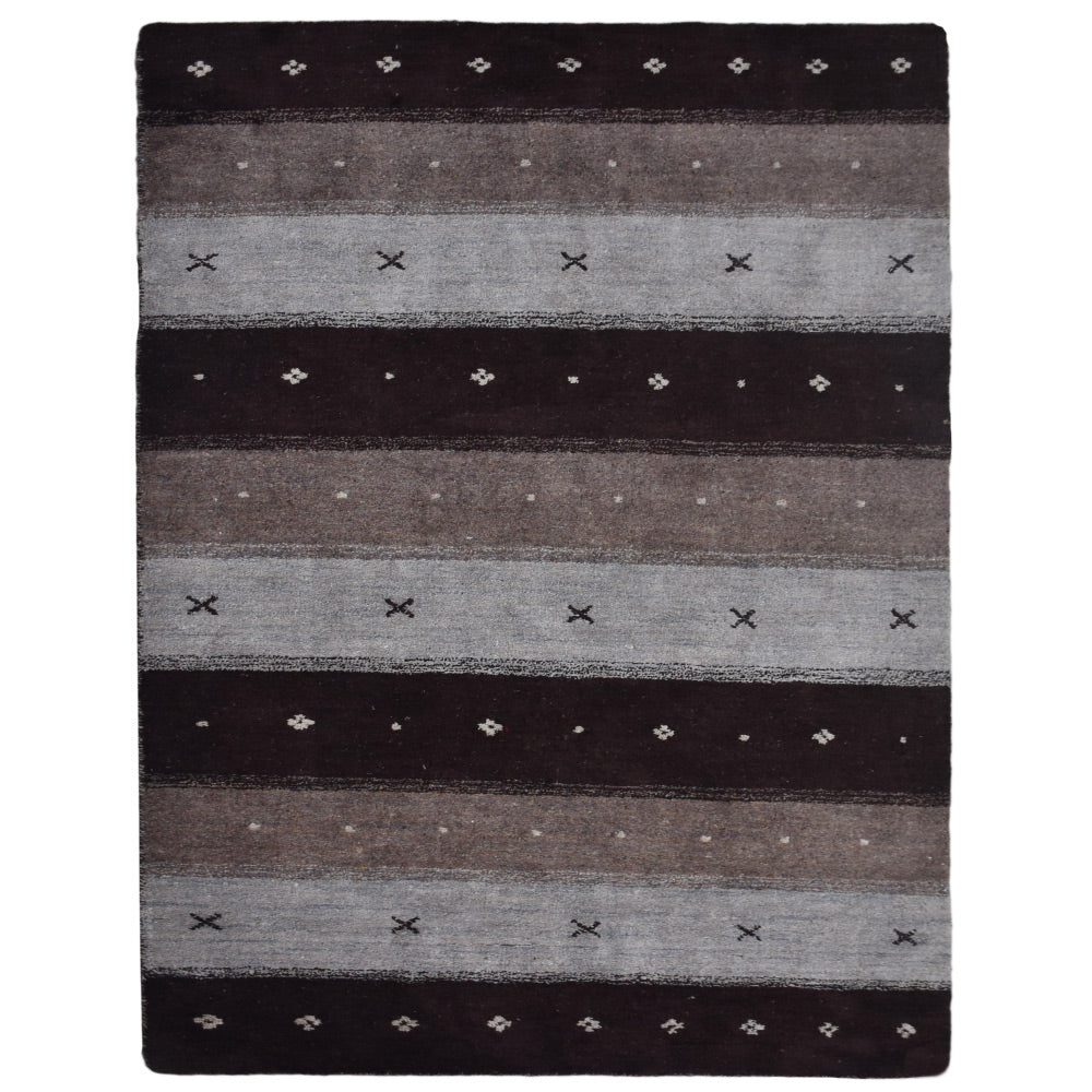Jarr Hand Knotted Silk & Wool Rug