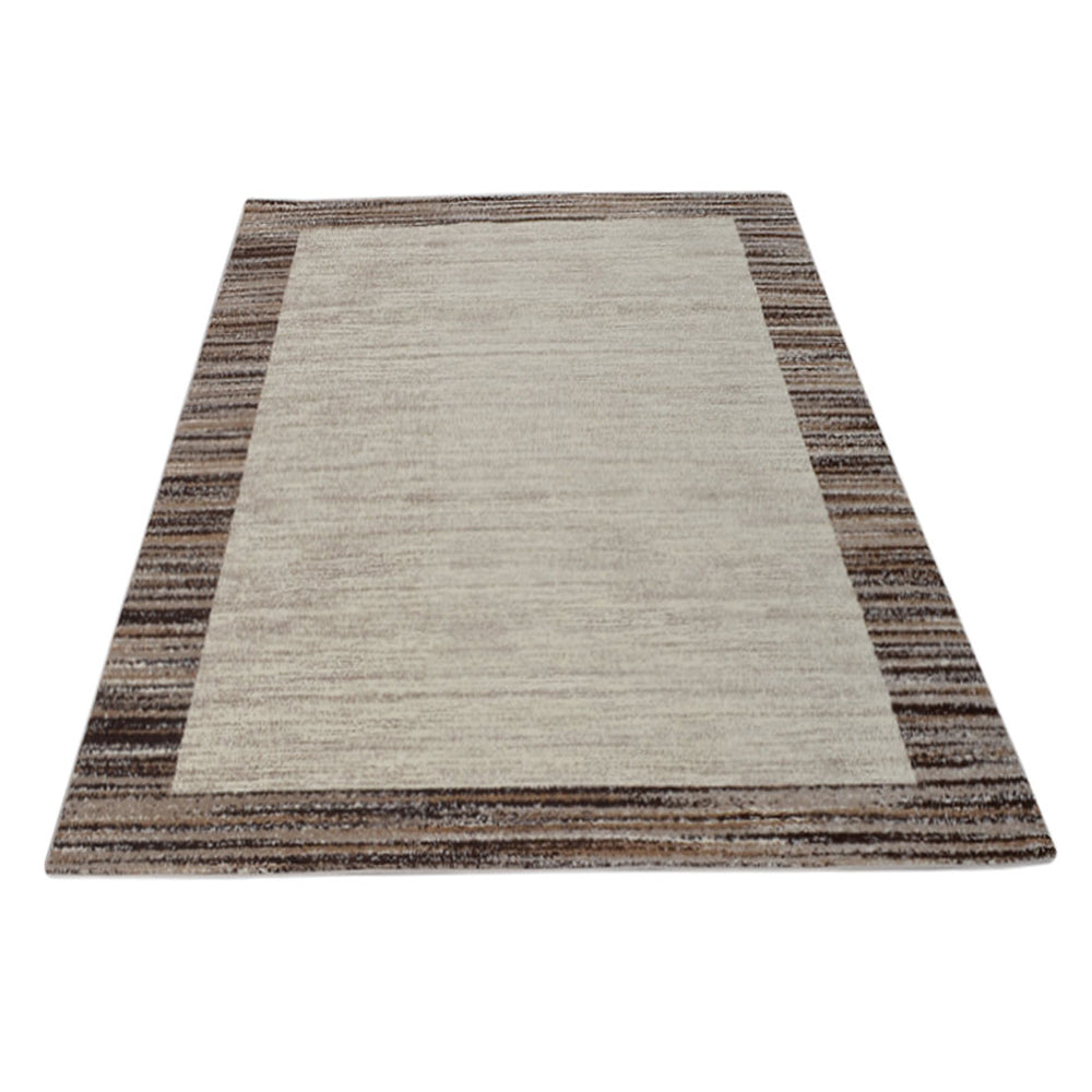 Modern Minimalism Beige Polypropylene Rug