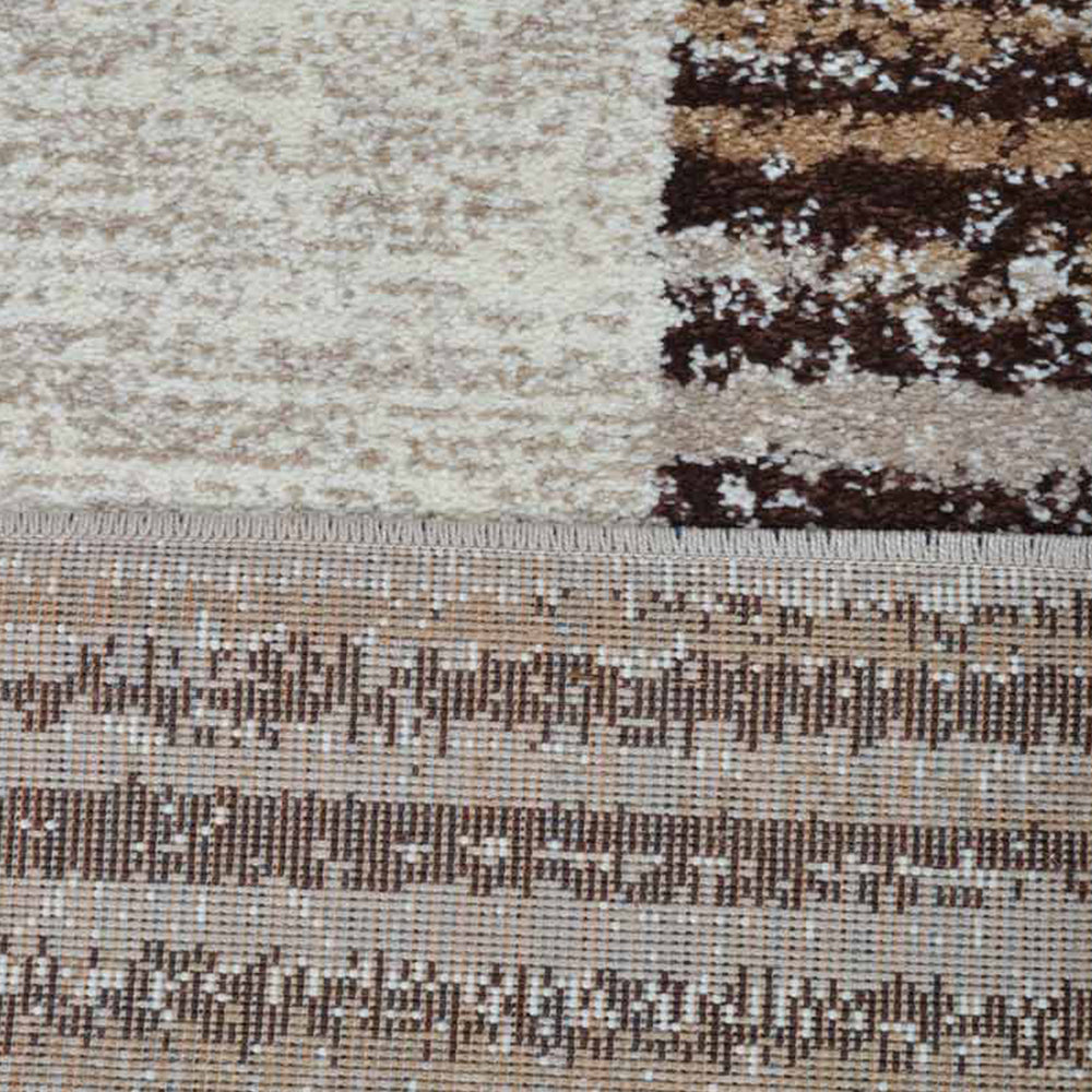 Modern Minimalism Ivory Polypropylene Rug