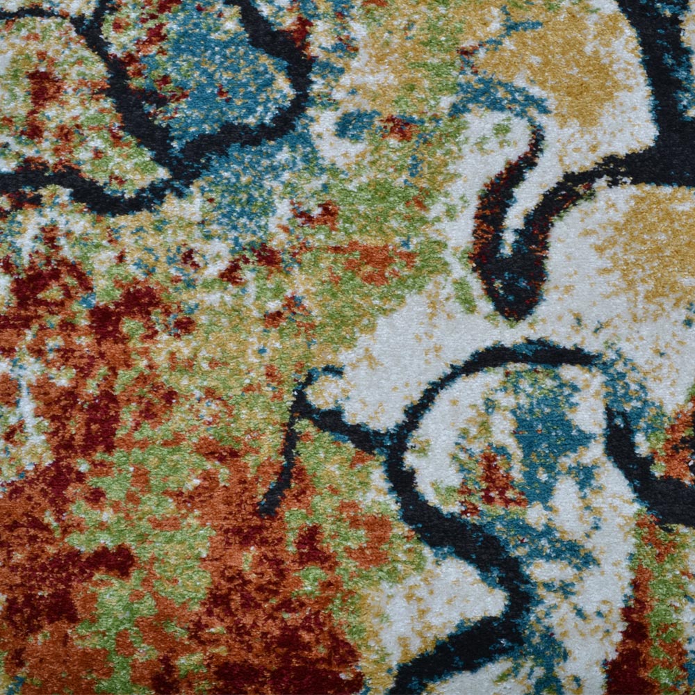 Tushar Machine Woven Heatset Polypropylene Area Rug
