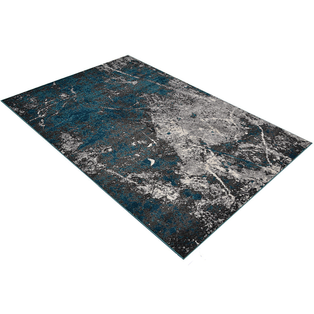Azure Machine Woven Polypropylene Rug