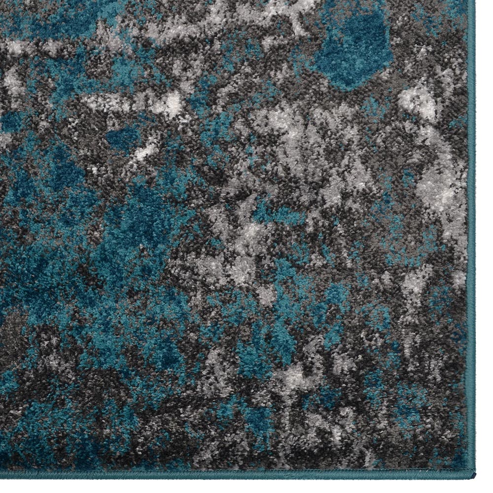 Azure Machine Woven Polypropylene Rug