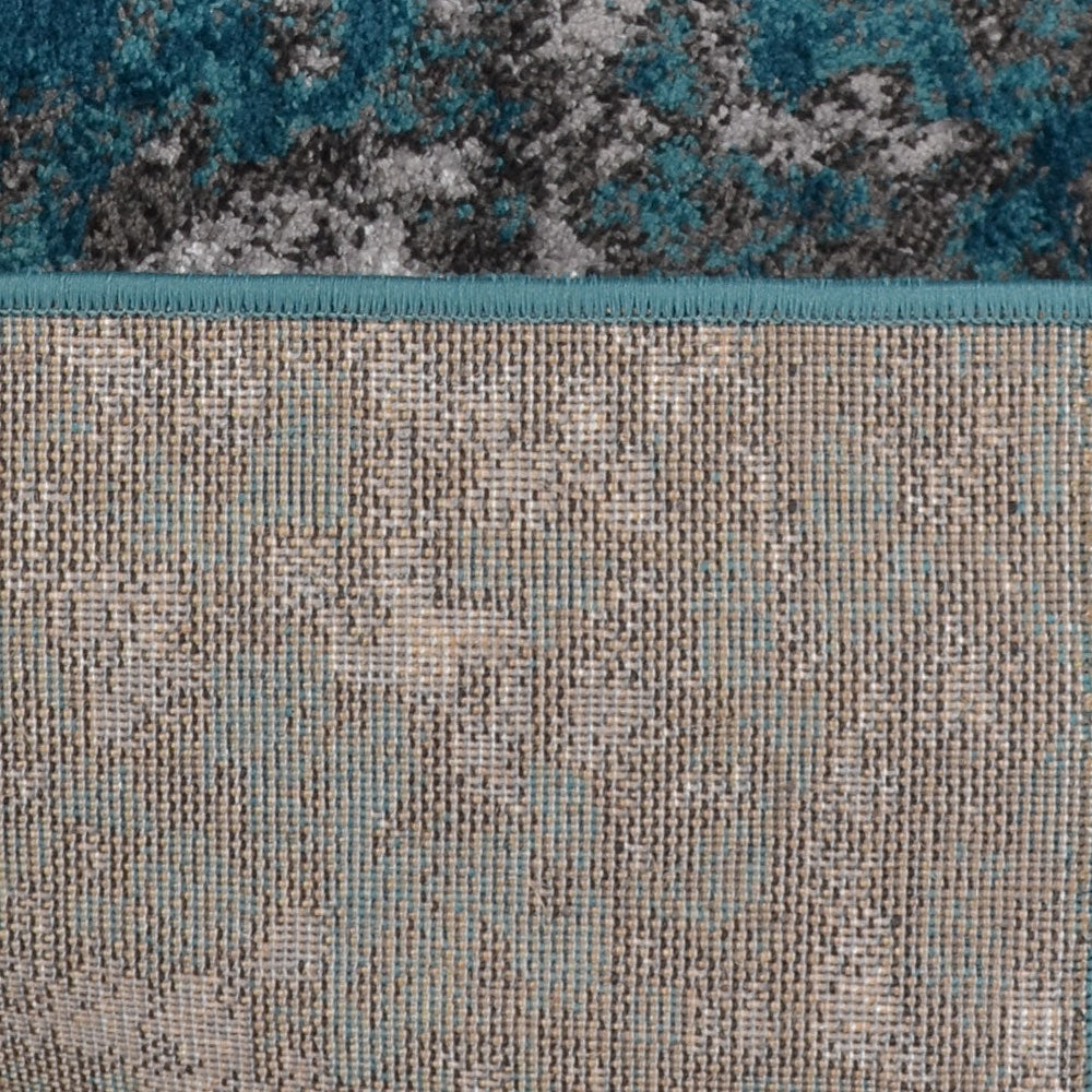 Azure Machine Woven Polypropylene Rug