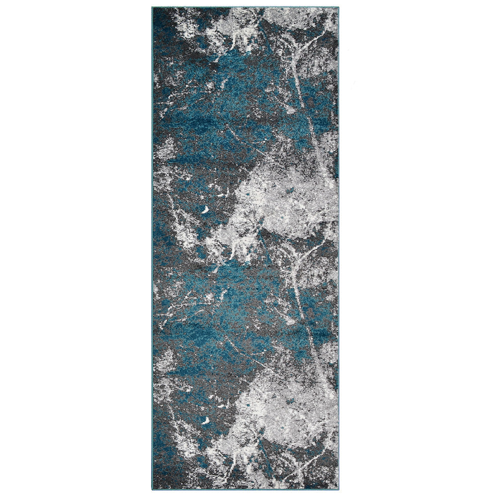 Azure Machine Woven Polypropylene Rug