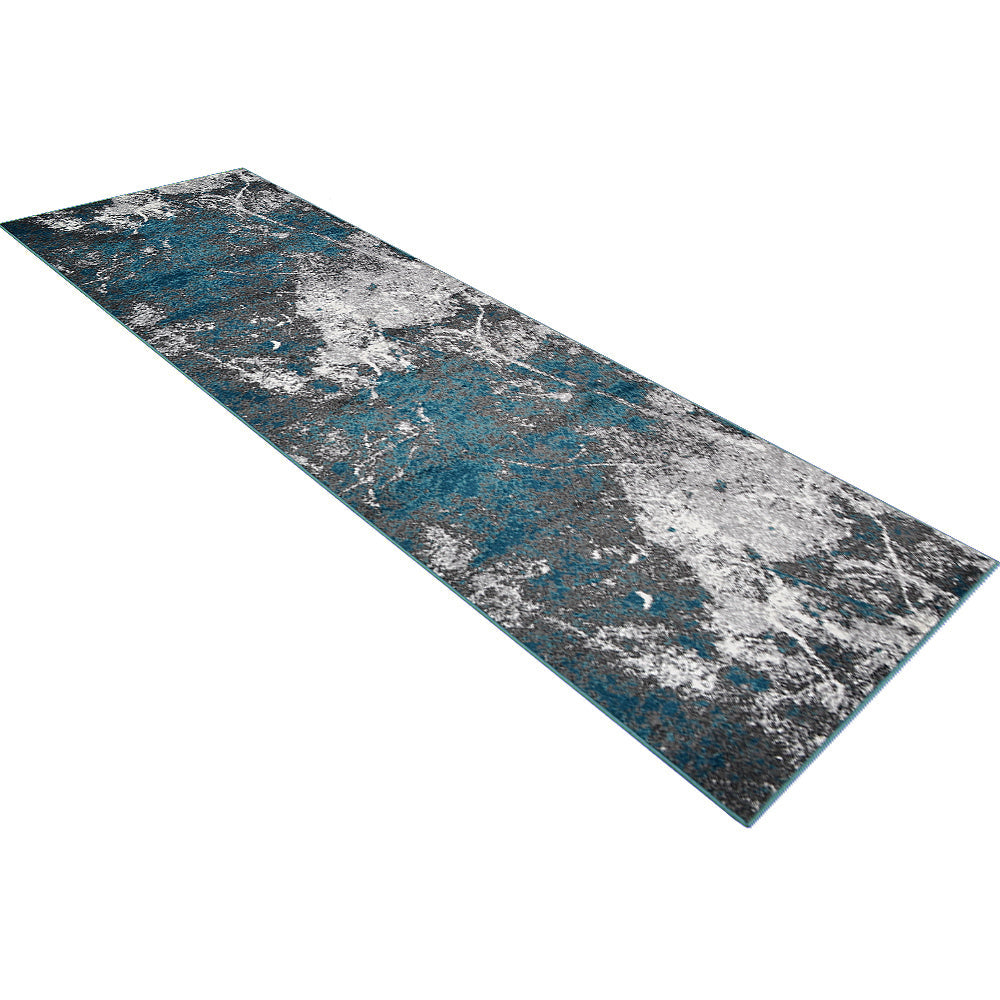Azure Machine Woven Polypropylene Rug