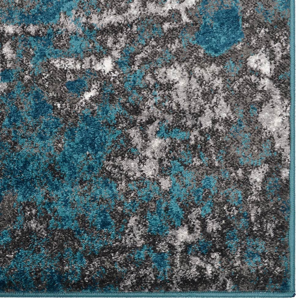 Azure Machine Woven Polypropylene Rug