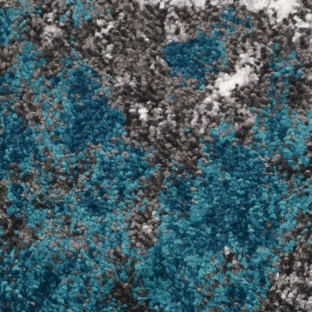 Azure Machine Woven Polypropylene Rug