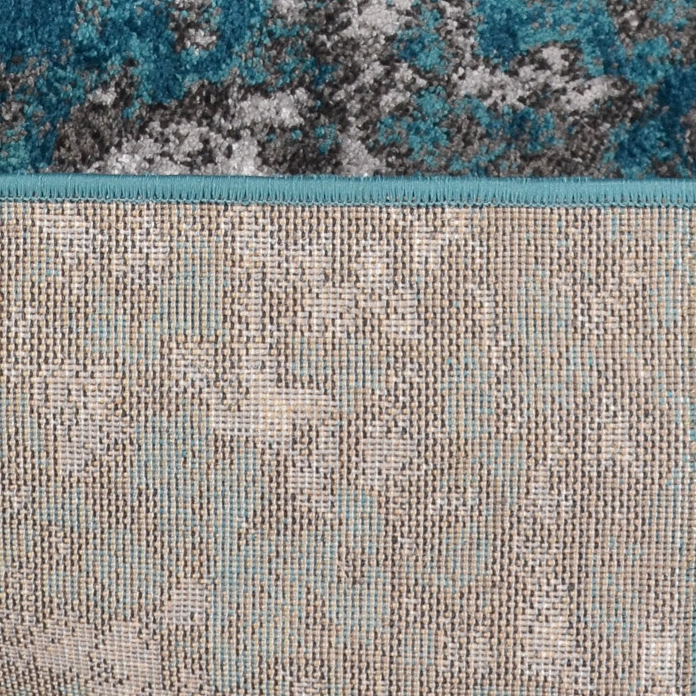 Azure Machine Woven Polypropylene Rug