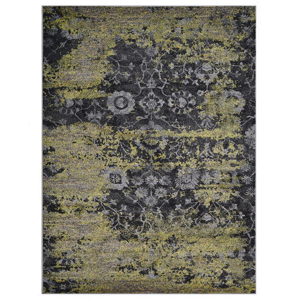 Verdant Eclipse Machine Woven Polypropylene Rug