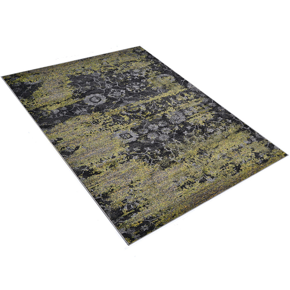 Verdant Eclipse Machine Woven Polypropylene Rug