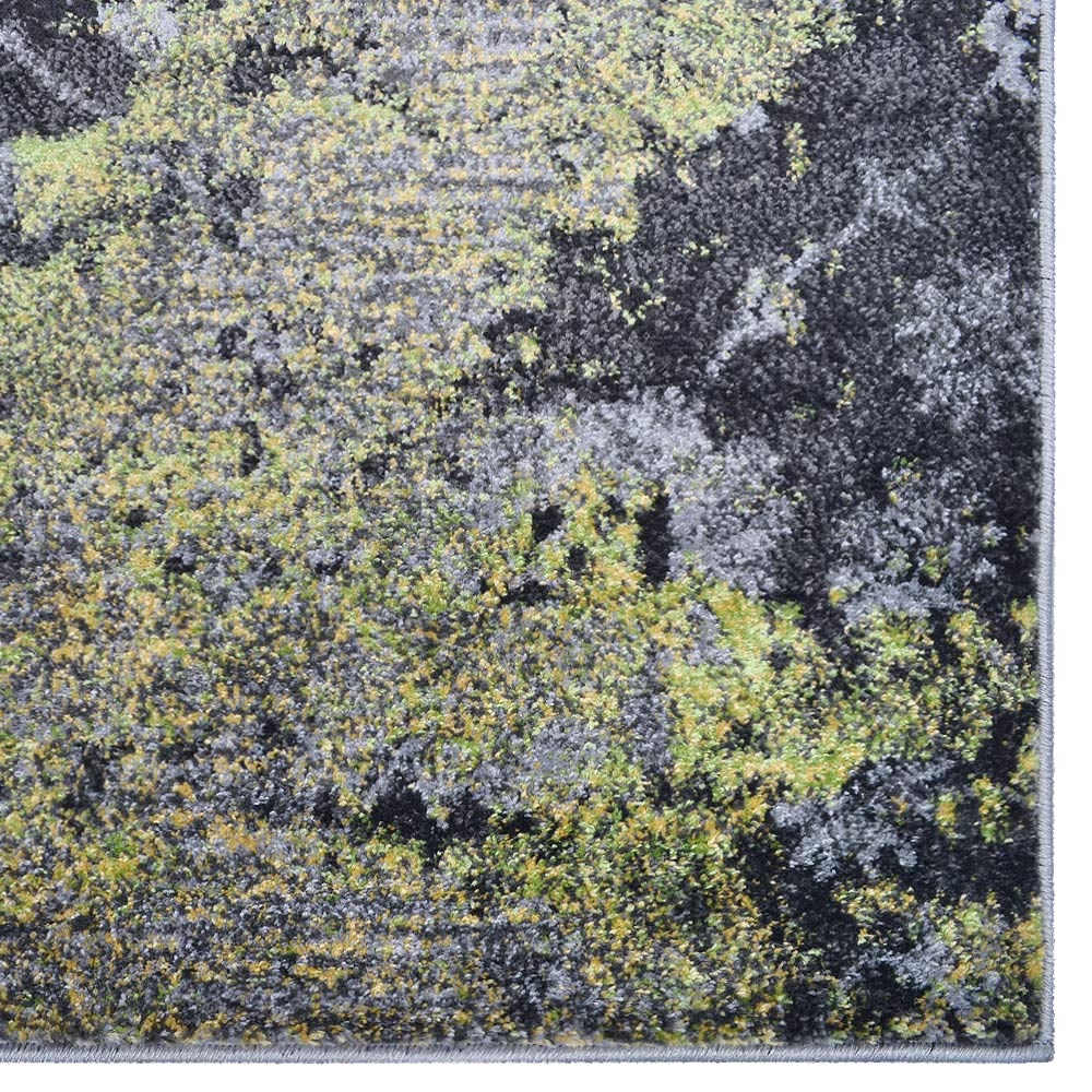 Verdant Eclipse Machine Woven Polypropylene Rug