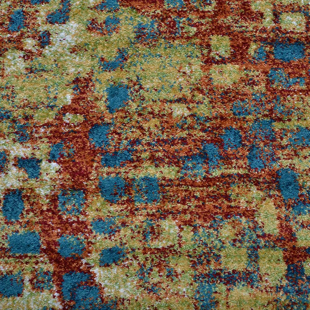 Pixel Harmon Machine Woven Heatset Rug