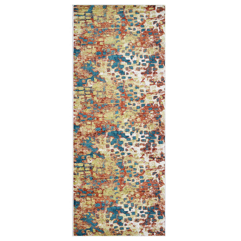 Pixel Harmon Machine Woven Heatset Rug