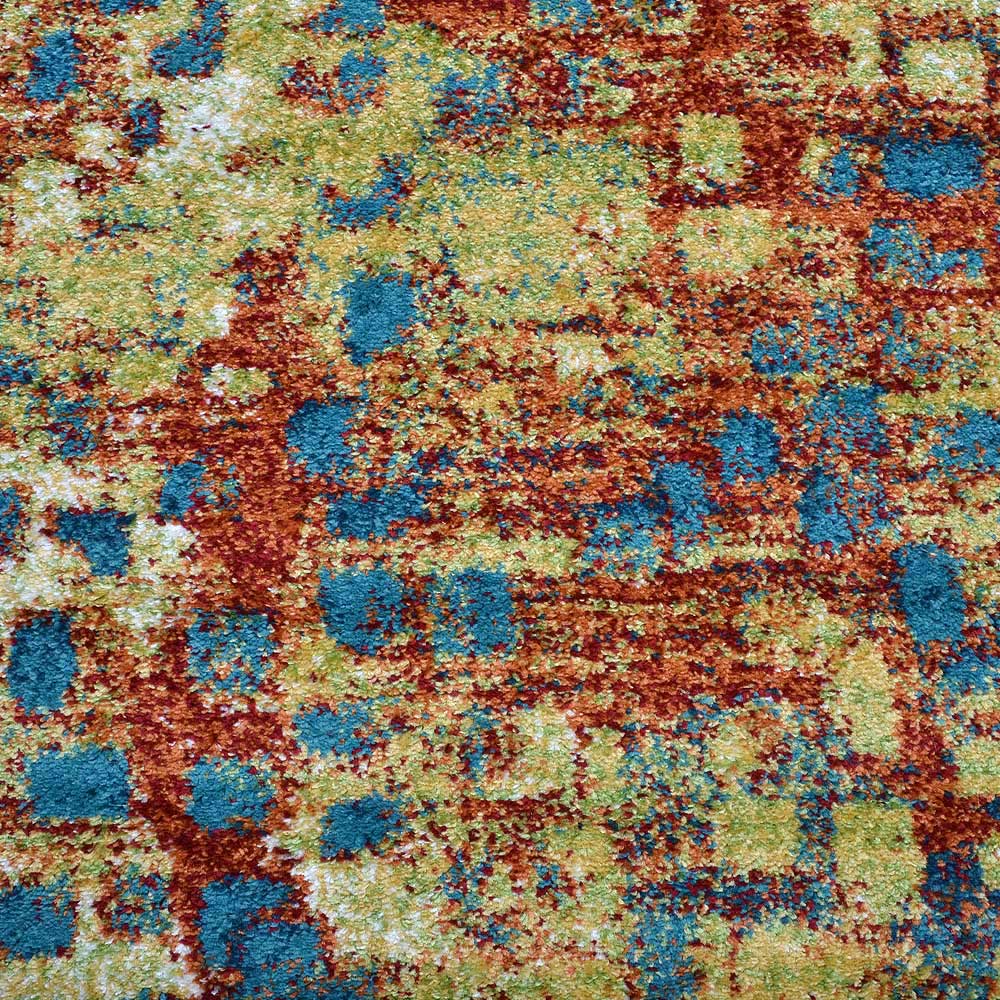 Pixel Harmon Machine Woven Heatset Rug