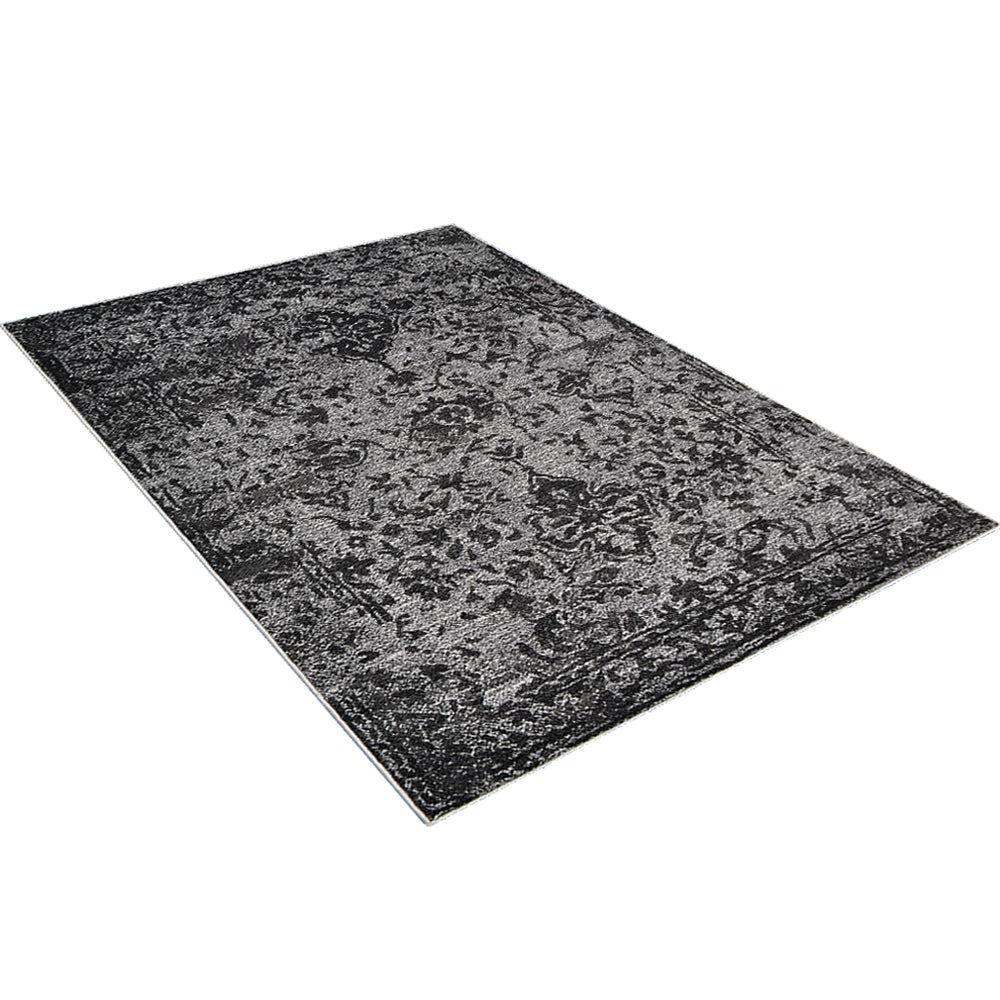 Midnight Machine Woven Polypropylene Rug