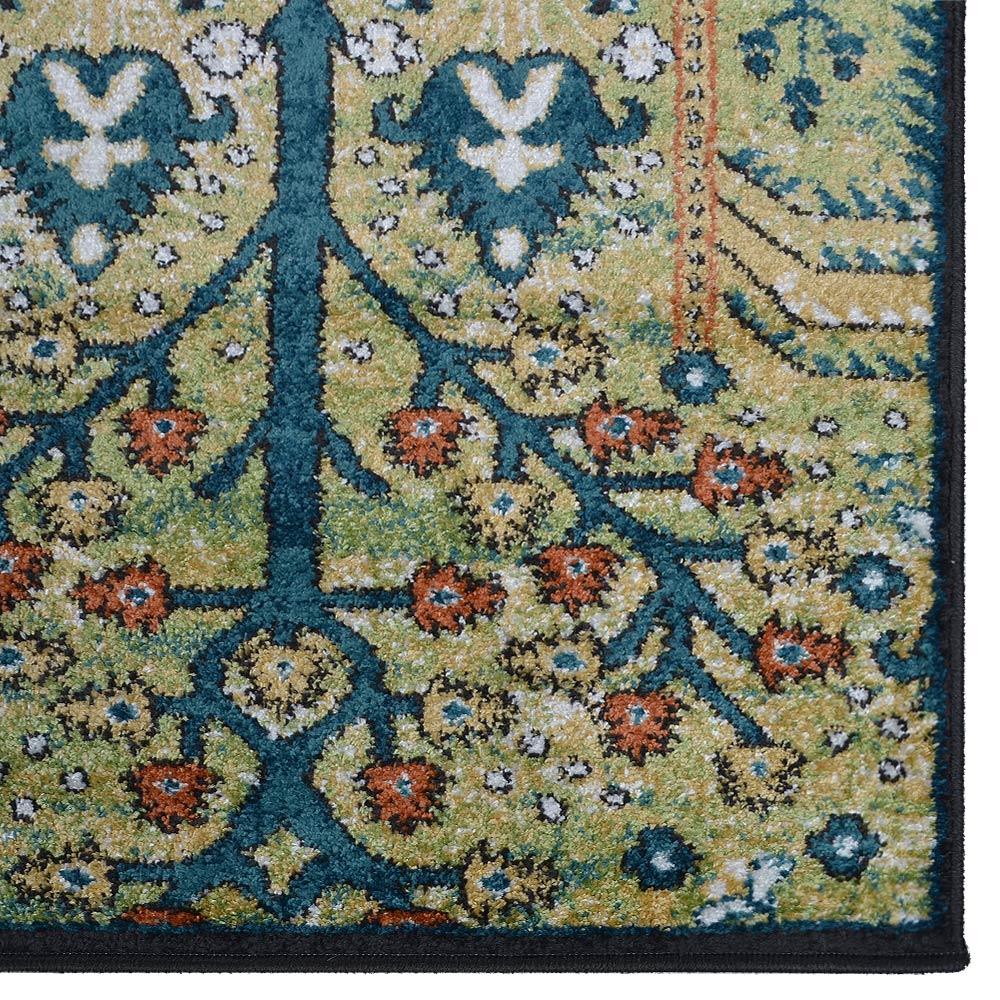 Mosaic Delight Machine Woven Heatset Rug