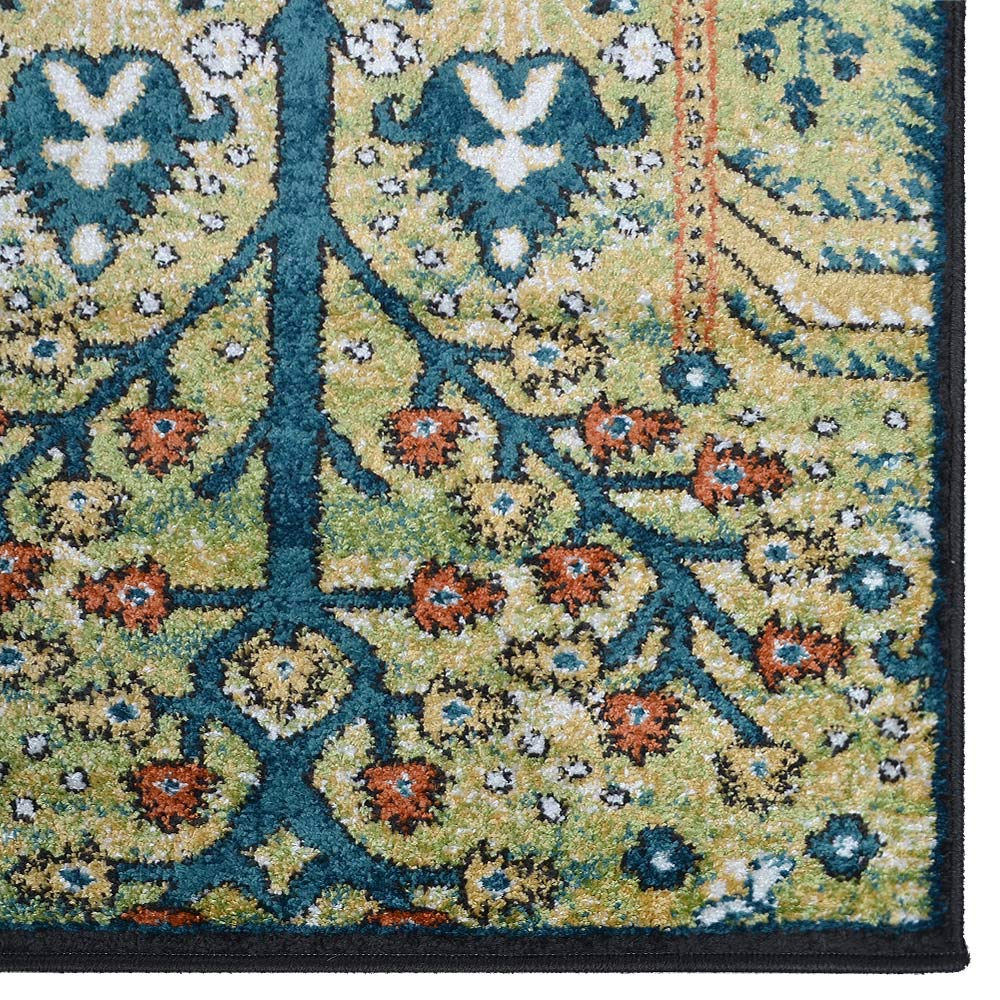 Mosaic Delight Machine Woven Heatset Rug