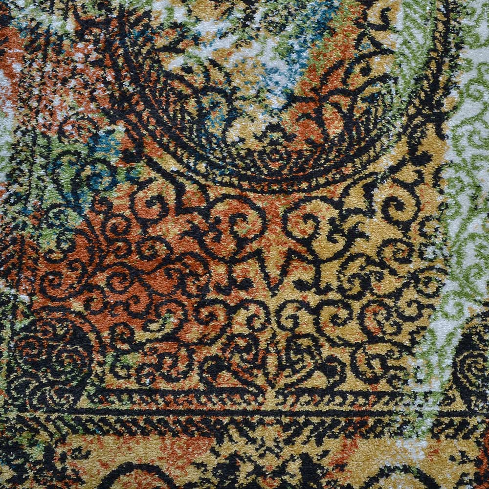 Whirlwind Machine Woven Polypropylene Rug