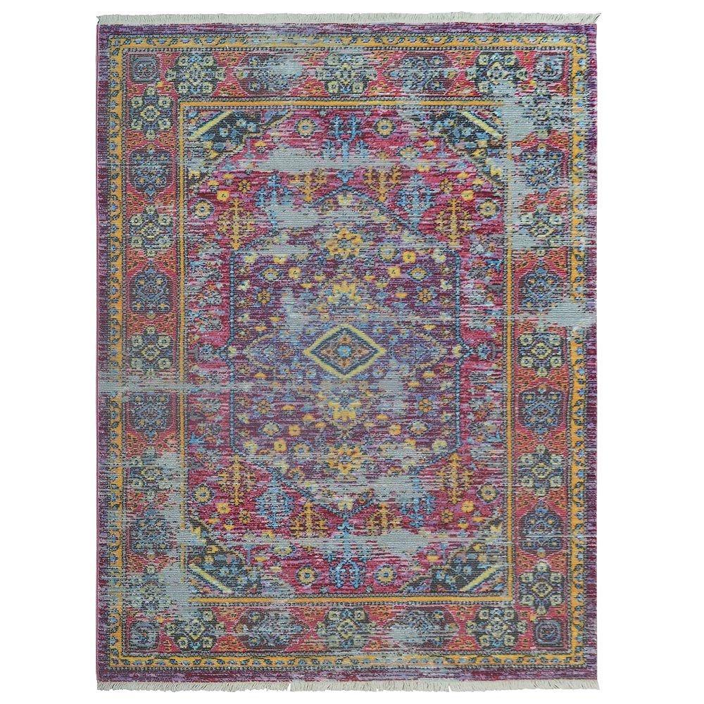 Tara Machine Woven Crossweave Polyester Area Rug