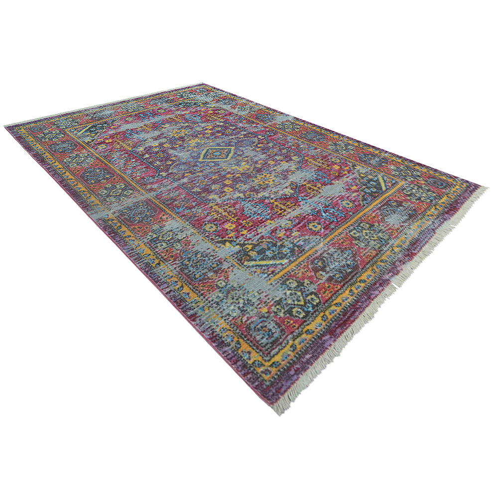 Tara Machine Woven Crossweave Polyester Area Rug