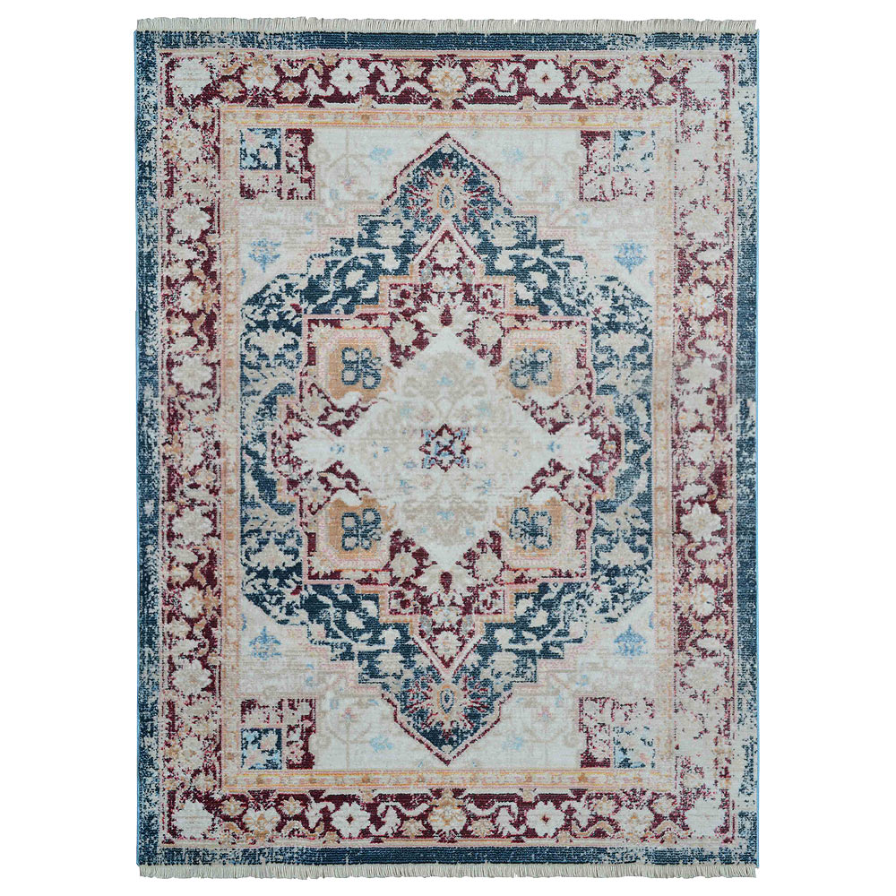 Ishanyi Machine Woven Crossweave Polyester Area Rug