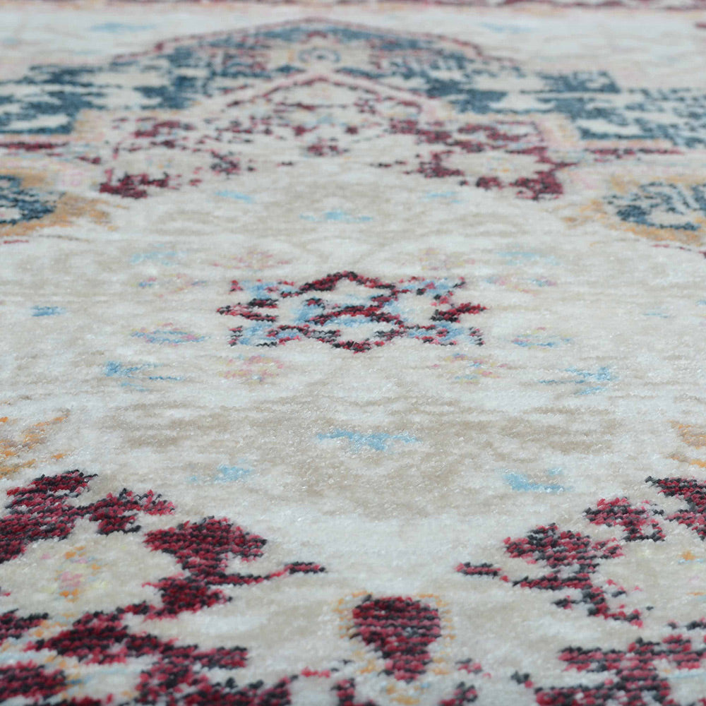 Ishanyi Machine Woven Crossweave Polyester Area Rug