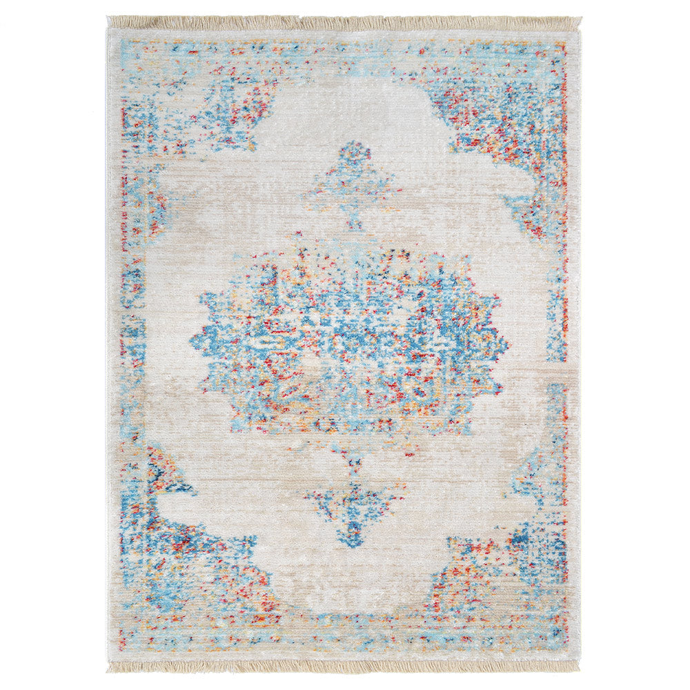 Yashasvini Machine Woven Crossweave Polyester Area Rug