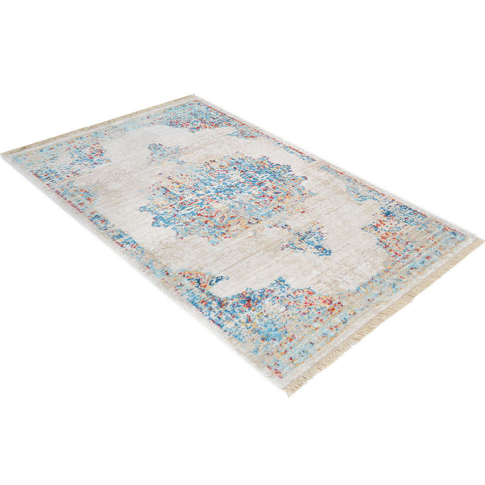 Yashasvini Machine Woven Crossweave Polyester Area Rug