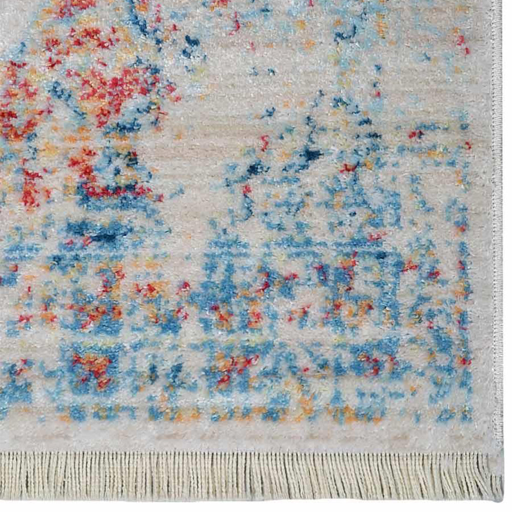 Yashasvini Machine Woven Crossweave Polyester Area Rug