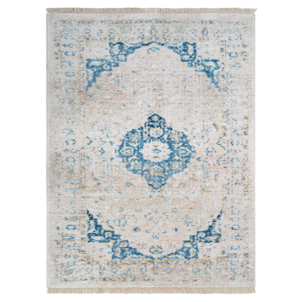 Vidyulata Machine Woven Crossweave Polyester Area Rug