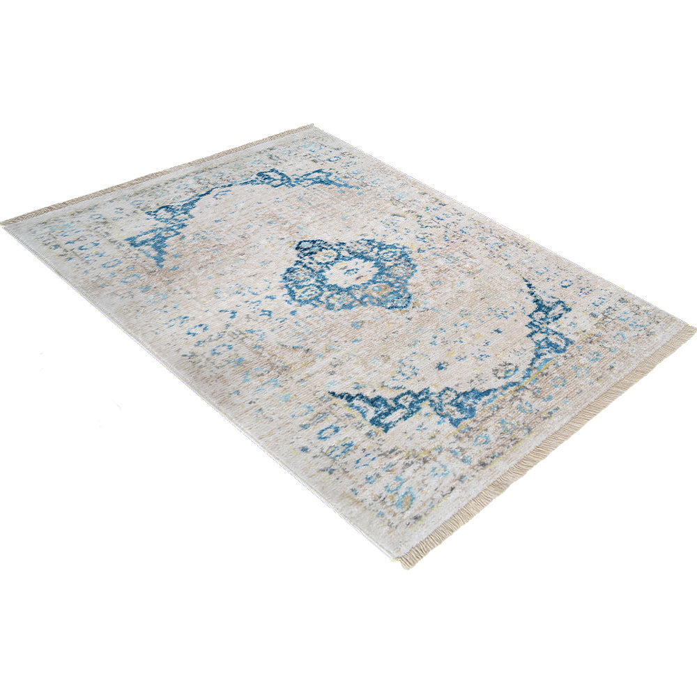 Vidyulata Machine Woven Crossweave Polyester Area Rug