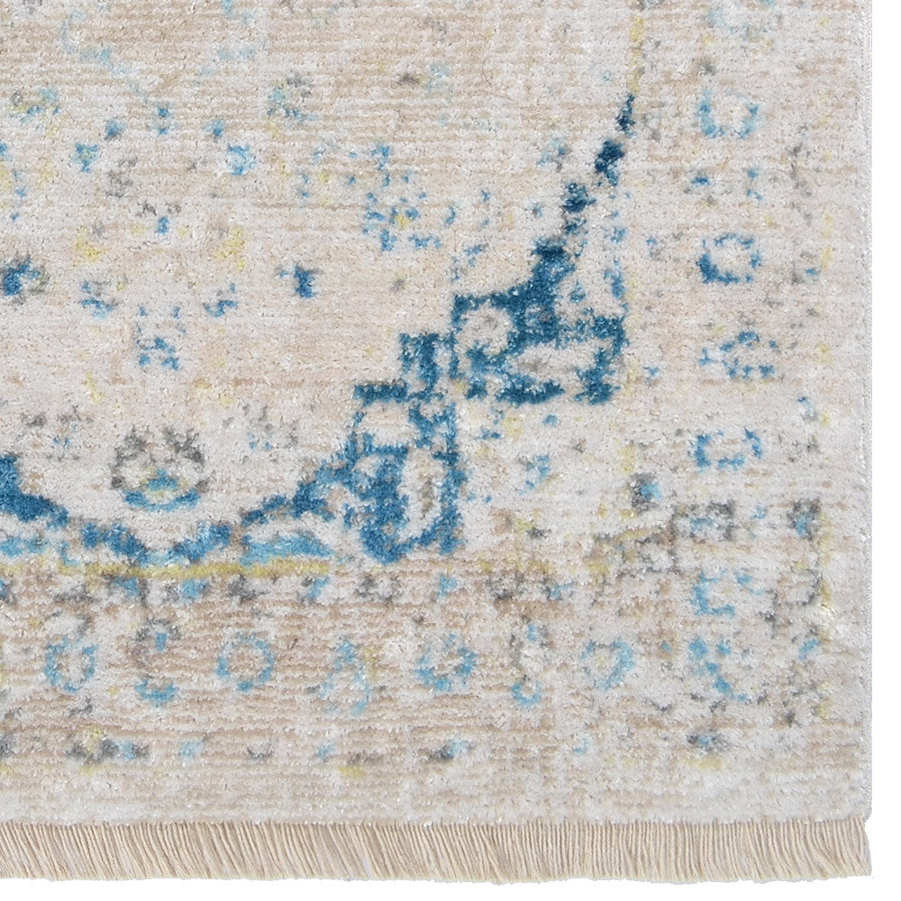 Vidyulata Machine Woven Crossweave Polyester Area Rug
