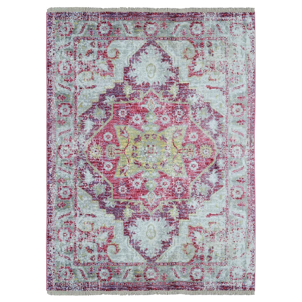Tapti Machine Woven Crossweave Polyester Area Rug