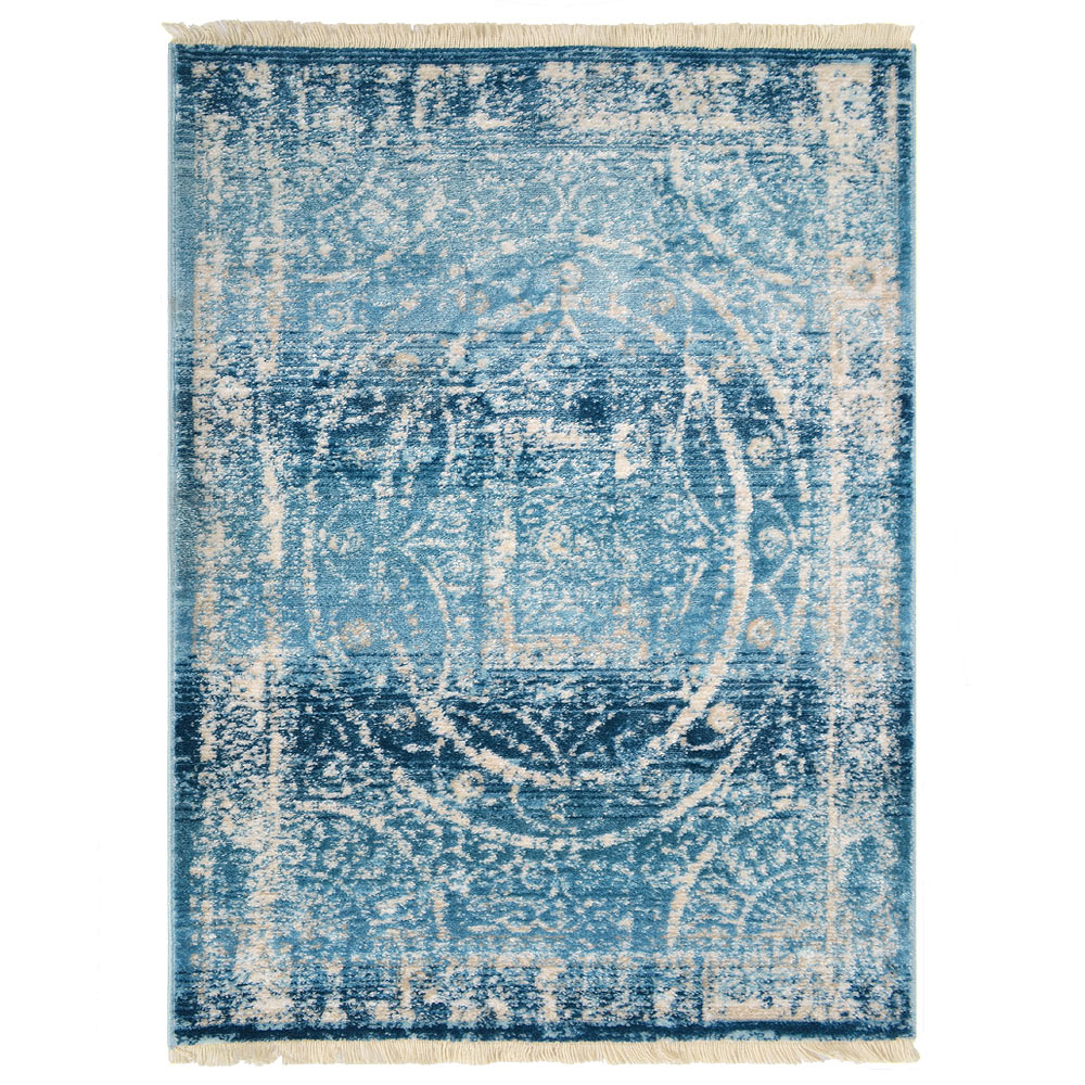 Manjistha Machine Woven Crossweave Polyester Area Rug
