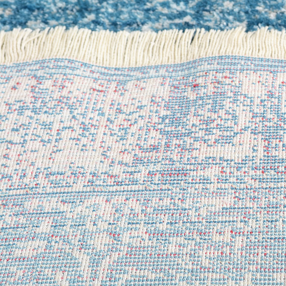 Manjistha Machine Woven Crossweave Polyester Area Rug