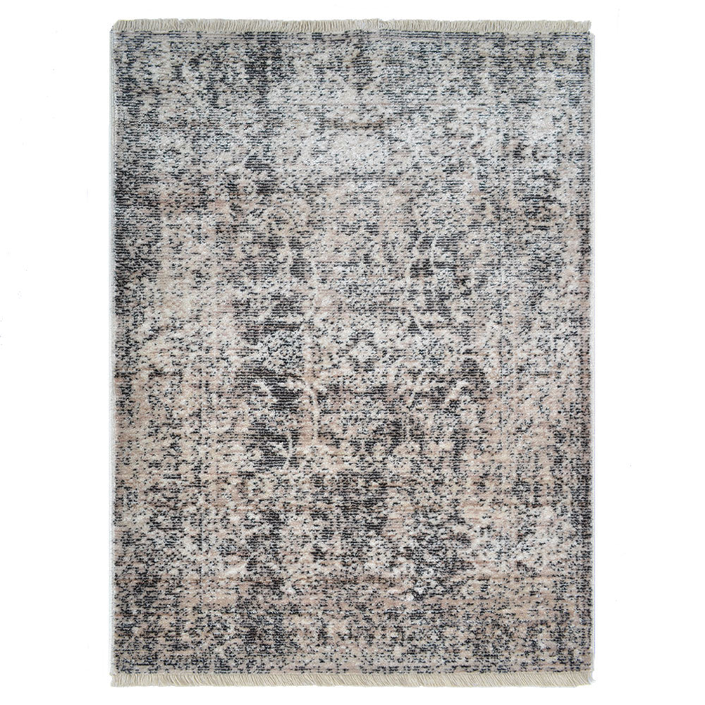 Haze Machine Woven Crossweave Polyester Area Rug