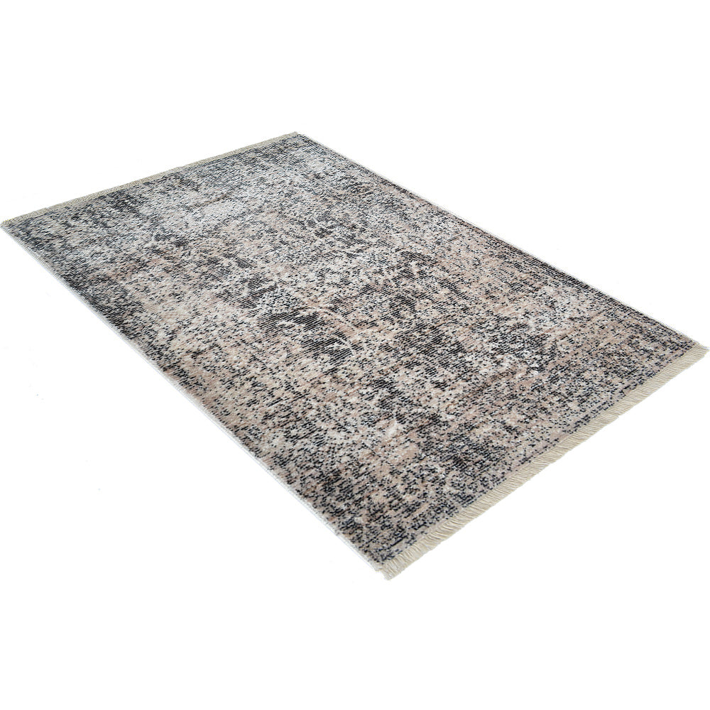 Haze Machine Woven Crossweave Polyester Area Rug