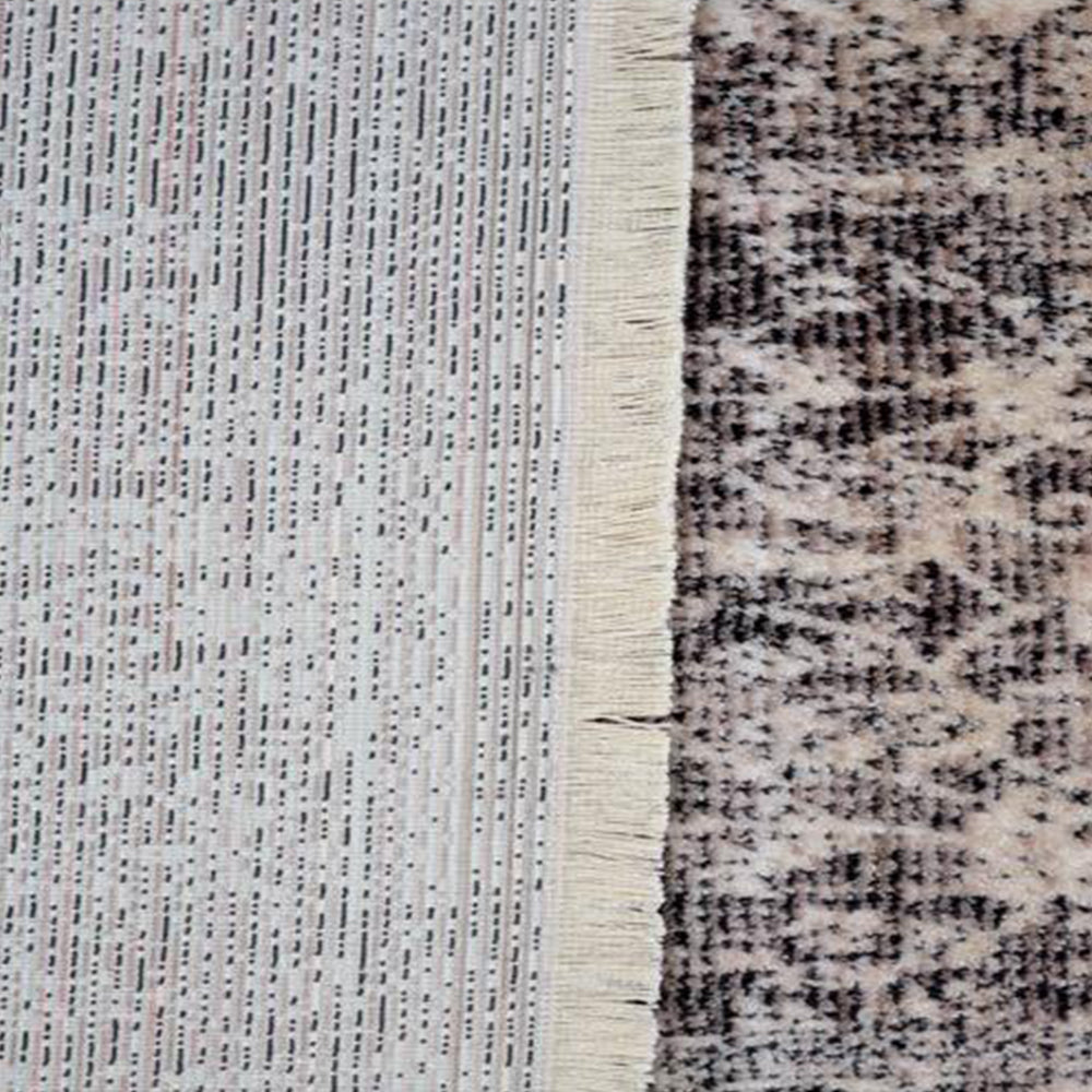 Haze Machine Woven Crossweave Polyester Area Rug