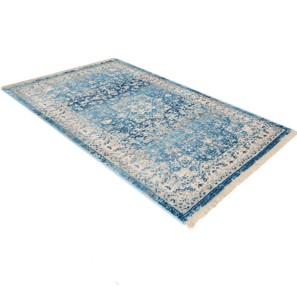 Girvani Machine Woven Crossweave Polyester Area Rug