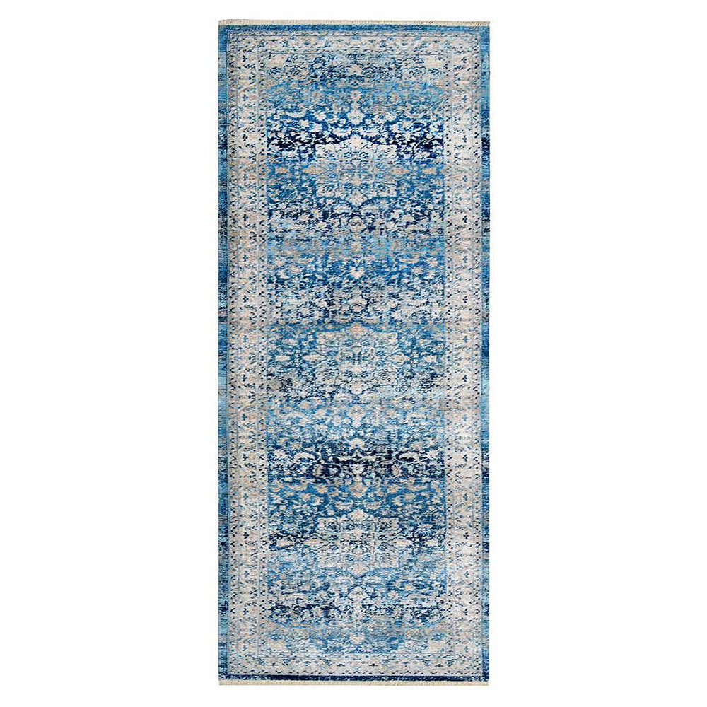 Girvani Machine Woven Crossweave Polyester Area Rug