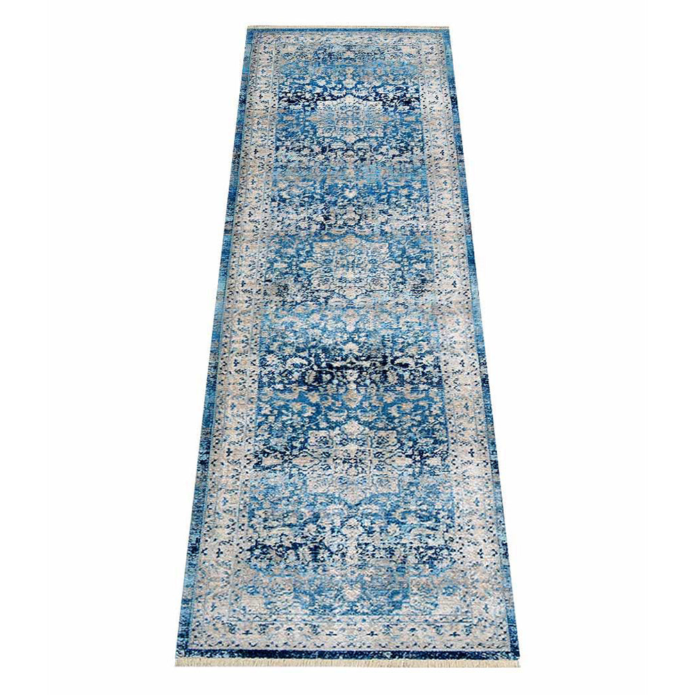 Girvani Machine Woven Crossweave Polyester Area Rug